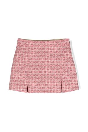 Children's Double G Cotton Skirt GUCCI KIDS | 702835XWATR5152